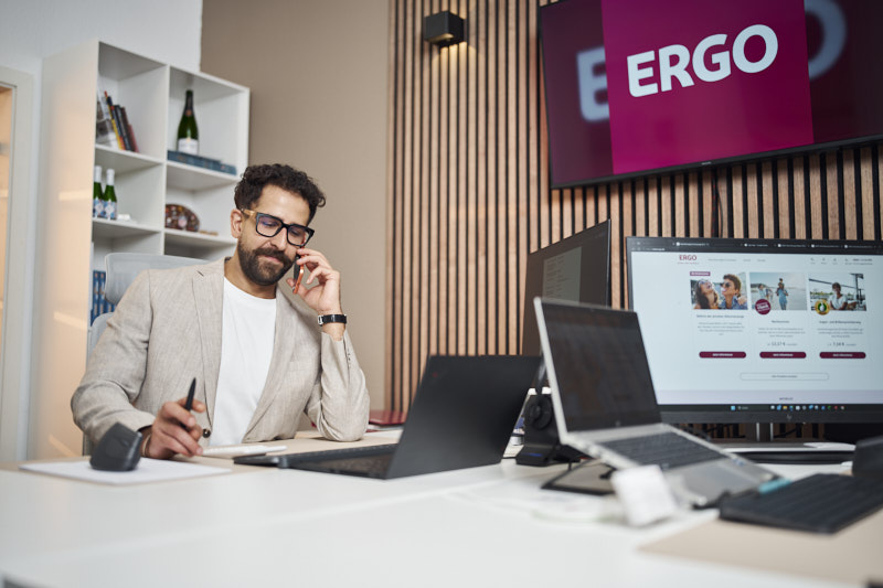 Content-Produktion im Büro 8