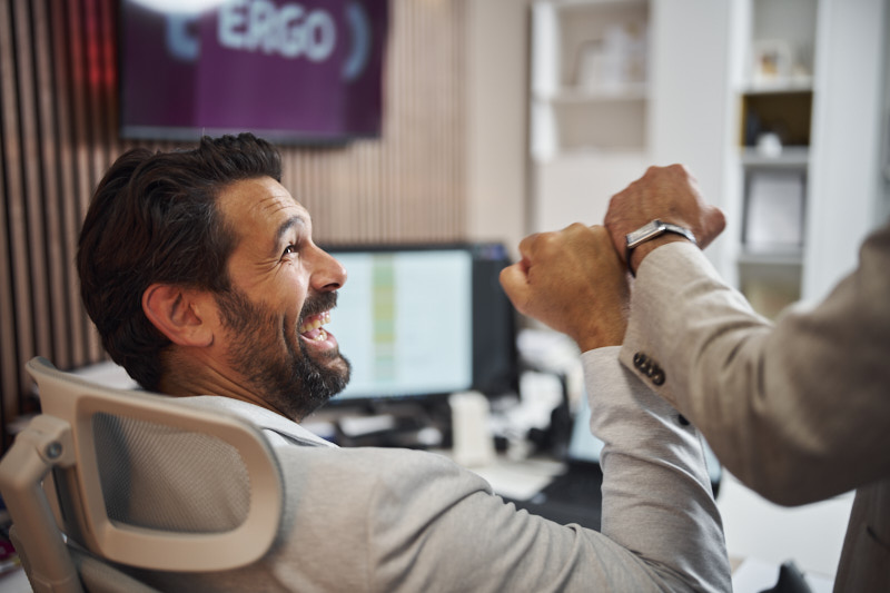 Content-Produktion im Büro 4